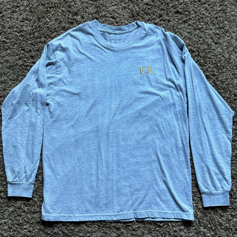 Men’s Fucking Awesome Long Sleeve Embroidered